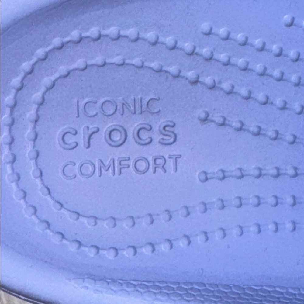 CROCS CUTIE CRUSH CLOG Violet Shoes Size Junior 5 - Picture 9 of 12